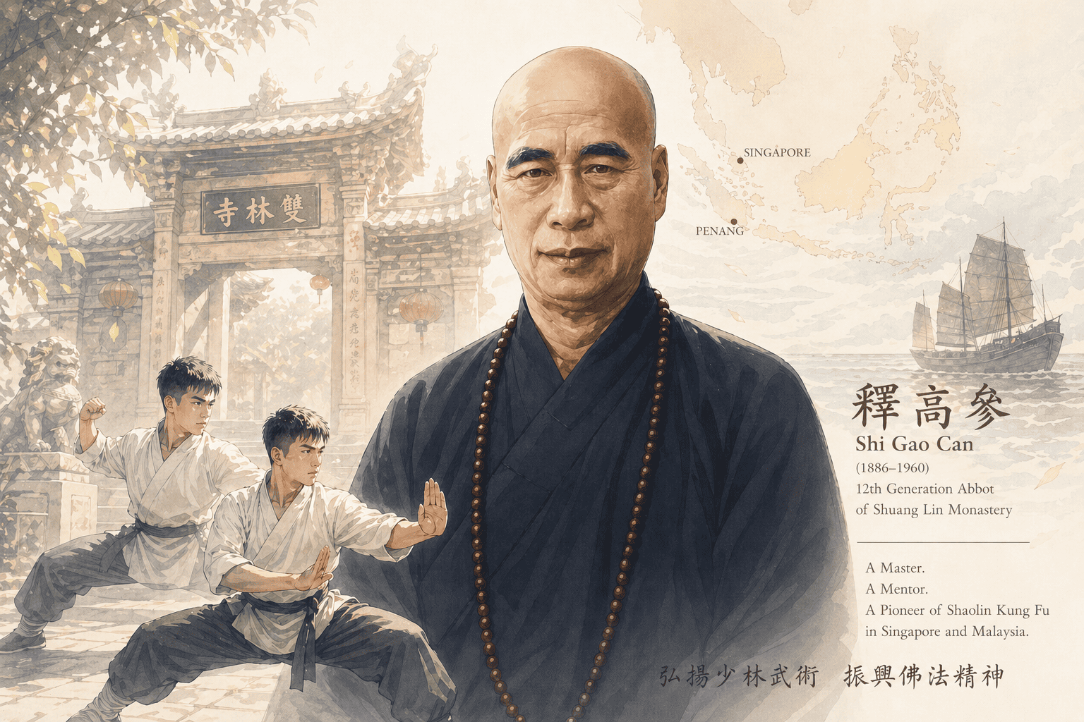 An Old Story of the Shuang Lin Monastery