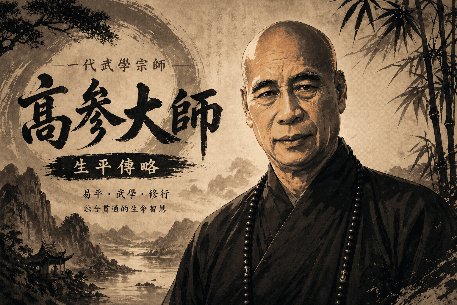 武術先輩傳略之釋高參法師