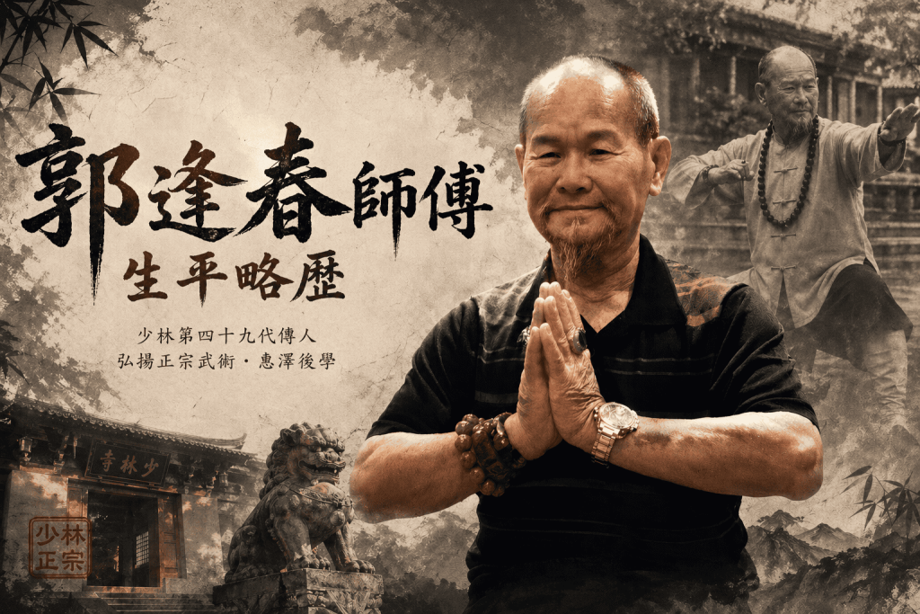 郭逢春師傅生平略歷