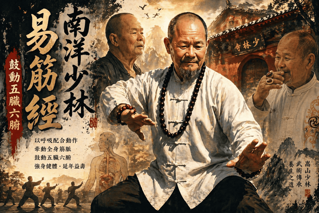 南洋少林易筋經鼓動五臟六腑