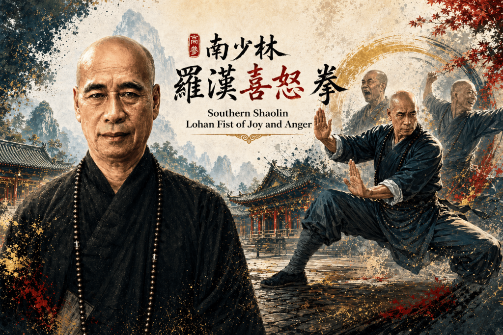 南少林羅漢喜怒拳 (Southern Shaolin Lohan Fist of Joy and Anger)