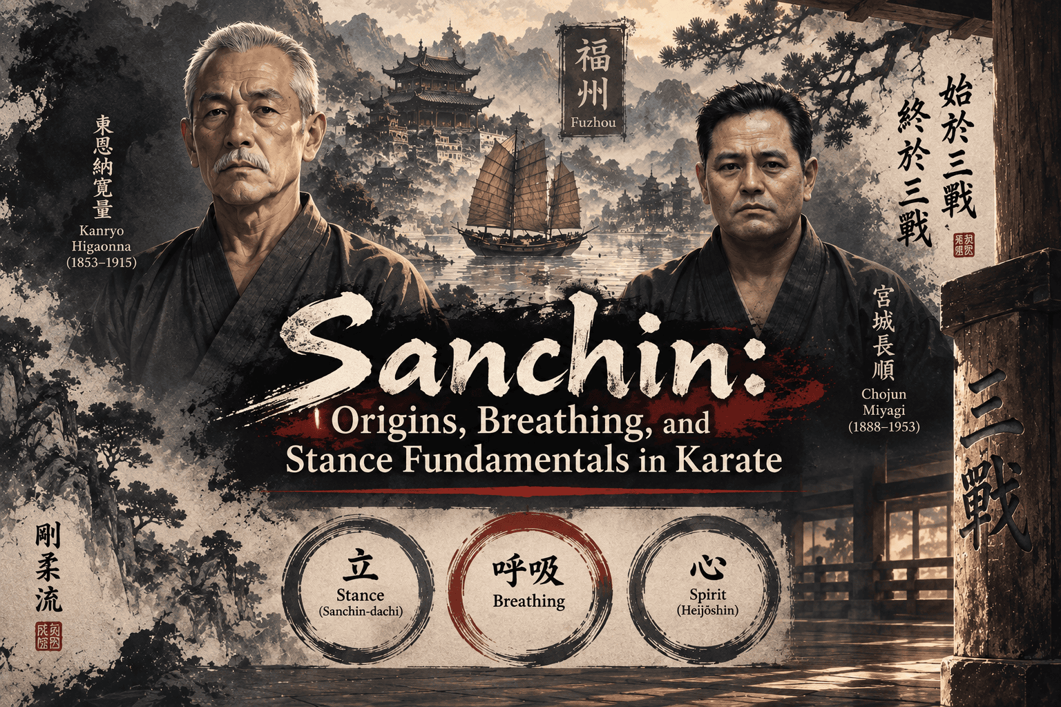 Sanchin: Origins, Breathing, and Stance Fundamentals in Karate